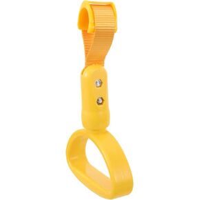 Handlebar Grips Automotive Grab Handles Handlebar Grips Handle for Subway Handle Hand Triangle Ring for Car Subway Handle Armrest Hand Strap Bus Wristband Elder Grey Plastic Abs
