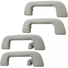 4pcs الأمامية+مقبض السقف الداخلي الخلفي للاستيلاء على بيج بيج تويوتا ياريس كورولا Rav4 Beige 74610-52020 ، 74610-52030