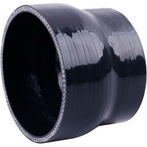 4"-4.25" (102-108mm) ID Reducer silionce Coupler Reinforced Hose,4-Ply Turbo/Intercooler/Intake Piping Industrial Hydraulic