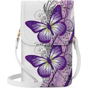 WIRESTER Small Crossbody Cell Phone Bag, Cute Shoulder Bag, Fashionable Bag for Walking, Traveling, Shopping, Working