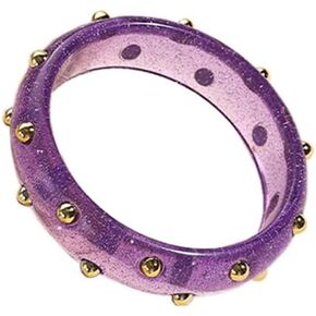 Punk Colorful Shimmer Acrylic Resin Bangle Bracelet Transparent Plastic Wristbands Wide Irregular Geometric Cuff Bangle Bracelet for Women Jewelry