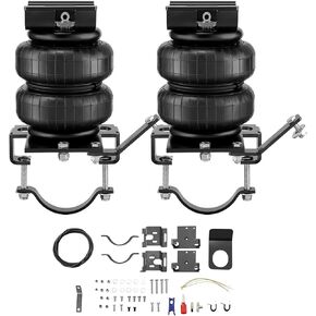 VEVOR Air Bag Suspension Kit, Air Springs Suspension Bag Kit Compatible with 2001-2010 Chevrolet Silverado 2500/3500HD and GMC Sierra 2500/3500HD 4WD RWD, 5000 lbs Loading, 5 to 100 PSI in Kuwait
