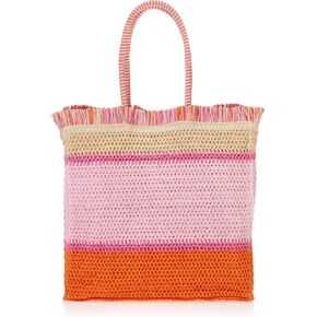 Mud Pie Women's Bright Fringe Tote