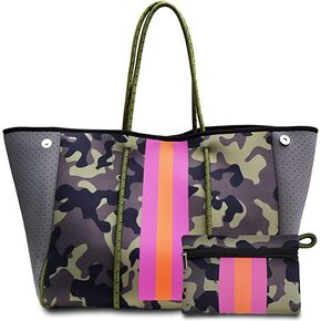 Xponni Neoprene Beach Beach Bag for Women - Pool ، Gym ، Travel