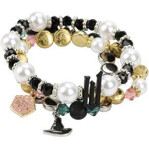 Wicked 3-Piece Stretchy Beaded Bracelet Set