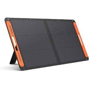 Jackery SolarSaga 100W Bifacial Portable Solar Panel for Explorer 240/300/500/1000/1500 Power Stations, Foldable Solar Cell Solar Charger with USB Outputs for Phones, Rooftops, Outdoor Camping and RVs