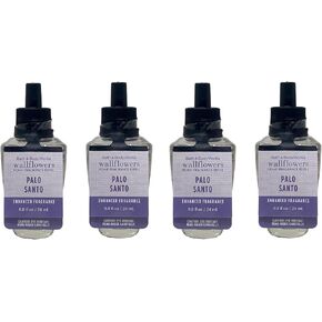 Bath & Body Works Palo Santo Wallflowers Home Fragrance Refills Pack of 4