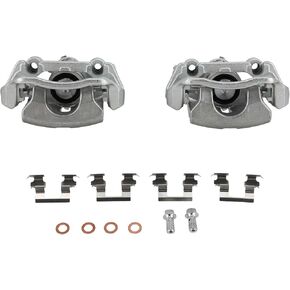 maXpeedingrods Rear Disc Brake Calipers w/Bracket Compatible with Chevrolet Cobalt HHR Malibu for Pontiac G5 G6 Pursuit GT, for Saturn Aura Ion#18-B4893, 18-P4893, 18-B4892, 18-P4892