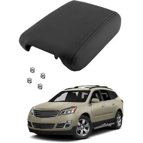 غطاء وحدة التحكم المركزية ، متوافق مع 2008-2017 Chevy Traverse / Buick Enclave ، 2007-2016 GMC Acadia ، 2007-2010 Saturn Outlook ، مجموعة غطاء ذراع وحدة التحكم الوسطى ، OE#22905370 ، 925-084 (أبوني)