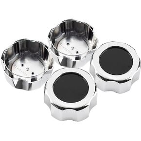 4pcs 132mm (5.18in) Cent Center Caps Rims Rims استبدال 40315-89P15 40315-7Z100 Crote Caps ، متوافقة