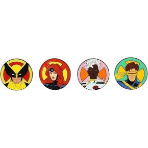 MARVEL X-MEN ‘97 أحرف 4 عبوات من طية صدر السترة