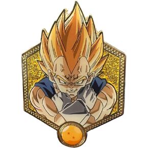 DBZ x Zen Monkey Studios: Golden Series 2 - Majin Vegeta Collectible Enamel Pin