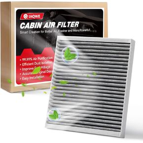 CF11966 Cabin Air Filter with Activated Carbon, CP966 Automotive Air Filters Fit for Buick (2018-2024) & Cadillac (2013-2024) & Chevrolet (2014-2024) & Gmc(2015-2024), 1PACK