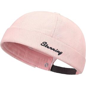 أبجدية تطريز Docker Cap Hats Beanie Sailor Cap Worker Hat Sailor Sailor Cuff Harbour مع قابلة للتعديل