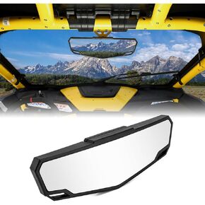 WeiSen Center Rear View Mirror 360° Super Wide Angle Mirror Compatible with Can Am Maverick X3 Sport Commander MAX 2017-2025