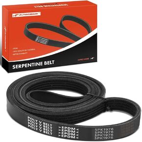 A-Premium Engine Serpentine Drive Belt Compatible with Saturn SC 1992, SC2 1993 1998-2002, SL2 1992-1993 1998-2002, SW2 1993 1998-2001, DOHC 1.9L - Replace 21006895