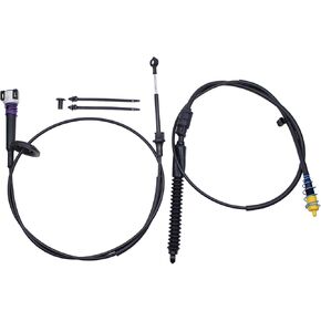 MOTOKU Automatic Transmission Gearshift Control Cable for 4WD Chevrolet Silverado GMC Sierra 1500 2500 3500 1999-2006 Auto Trans Shifter Cable