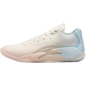 Zion 3 "Rising Basketball Shoes (FZ1321-601, Bleached Coral/Pale Ivory/Glacier Blue/Crimson Tint) Size 10