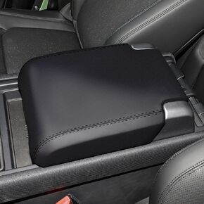 غطاء مسند الذراعين الأسود الممتاز لعام 2020 2021 2022 2023 2024 ملحقات Land Rover Defender Accessories Anti-Dratch Wear-Defratistant PU GEATLE CENTOLE. سهل التثبيت