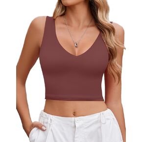 Avidlove المرأة المثيرة محصول محصول الغطس Deep V Devel Neck Out Out Camisoles Slim Fit 2025 Strendy Summer