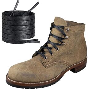 Waxed Shoe laces for Wolverine 1000 Mile Work Boot Men Women Flat Shoelaces Stings