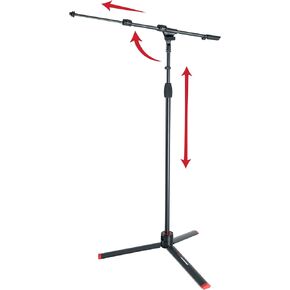Gator Cases GFW-ID-MIC Frameworks ID Series Tripod Microphone Stand with Boom Arm