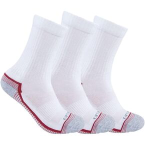 Carhartt Women's Force Midwight Crew Sock 3 Pack