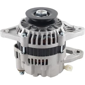 Alternator 80A 12V 1-Groove Pulley Compatible with Caterpillar 236D,242D,246D,257D,259D,262D,277D,279D,287D,289D,Replace 23992N