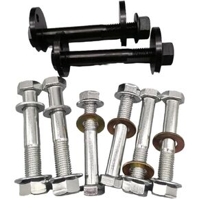 Front Control Arms Cam Bolts Fit for Dodge Ram 4x4 2000-2001 1500 & 2000-2002 2500 3500