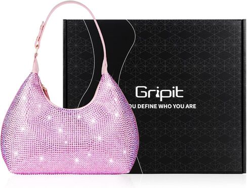 Rhinestone Handbag Black Clutch Purses for Women Evening Shoulder Diamond Bling Crystal Bag for Wedding Prom in Saudi Arabia