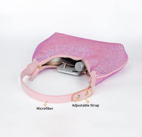 Rhinestone Handbag Black Clutch Purses for Women Evening Shoulder Diamond Bling Crystal Bag for Wedding Prom in Saudi Arabia
