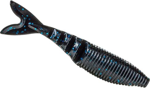 Yamamoto Zako 4" Multi-Use Soft Plastic Fishing Angling Swimbait Lure Designed to Mimic Bluegill or Shad - 6 Pack, Rainbow Shad in Saudi Arabia
