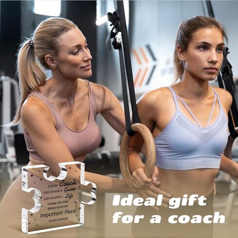Funnli Baseball Soccer Softball Coach Gifts Acrylic Plaque, Thank You Gifts for Hockey Football Basketball Volleyball Team Fitness Instructor, Birthday Christmas Thanksgiving Gifts for Coach in Saudi Arabia