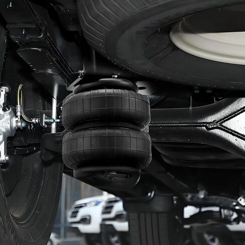 VEVOR Air Bag Suspension Kit, Air Springs Suspension Bag Kit Compatible with 2001-2010 Chevrolet Silverado 2500/3500HD and GMC Sierra 2500/3500HD 4WD RWD, 5000 lbs Loading, 5 to 100 PSI in Kuwait