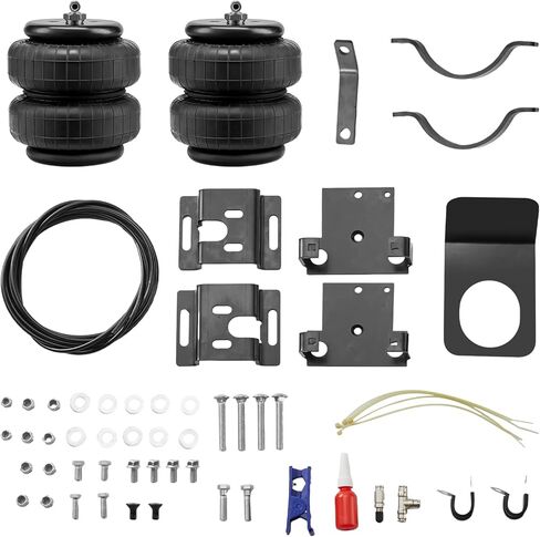 VEVOR Air Bag Suspension Kit, Air Springs Suspension Bag Kit Compatible with 2001-2010 Chevrolet Silverado 2500/3500HD and GMC Sierra 2500/3500HD 4WD RWD, 5000 lbs Loading, 5 to 100 PSI in Kuwait