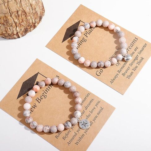 Graduation Gifts for Her/Him Graduation Bracelet Class of 2025 Compass Bracelets High School College Masters Degree Graduate Gifts for Classmates Friends in Saudi Arabia