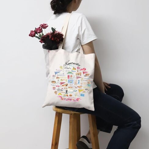 Mnigiu Kentucky Tote - Kentucky Souvenir Gift & Travel Bag in Kuwait