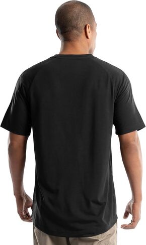 Wrangler Men's Short Sleeve UPF Protection Raglan Tee Shirt in Saudi Arabia
