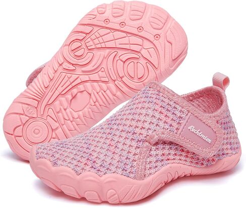 Boy's Toddler Water Shoes Girl's Quick Dry Beach Swim Shoes Cute Non-Slip Lightweight Barefoot Aqua Shoes(Baby/Toddler) in Kuwait