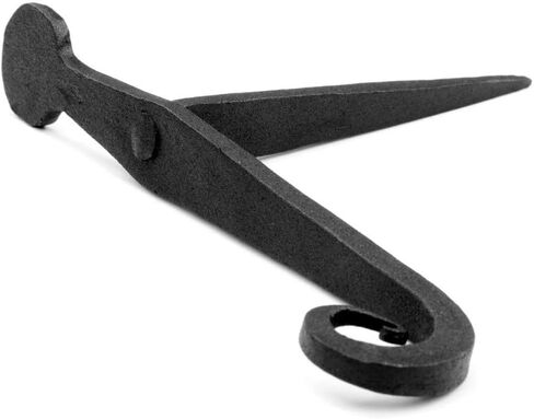 يقوم المجددون بتوريد كلاب مصراع من الحديد المطاوع - كلب مصراع ذيل الجرذ شديد التحمل لتحسين المنزل - مصاريع زخرفية ريفية - مثبتات مصراع عاصفة متينة مع أجهزة تثبيت - حزمة من 6 قطع in Kuwait