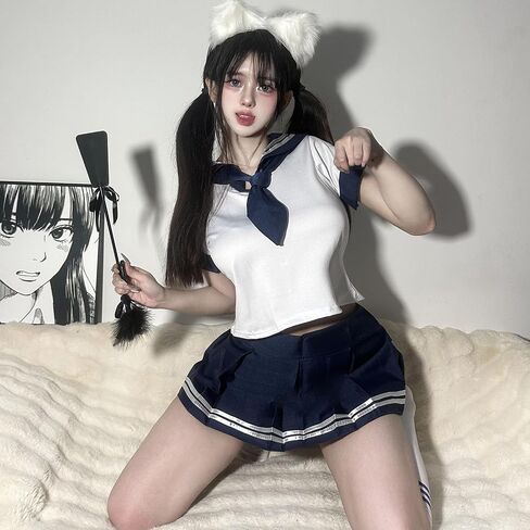 النساء الأنيمي مثير الملابس اليابانية المشجعين للنساء Cosplay Sports Clothing in Saudi Arabia