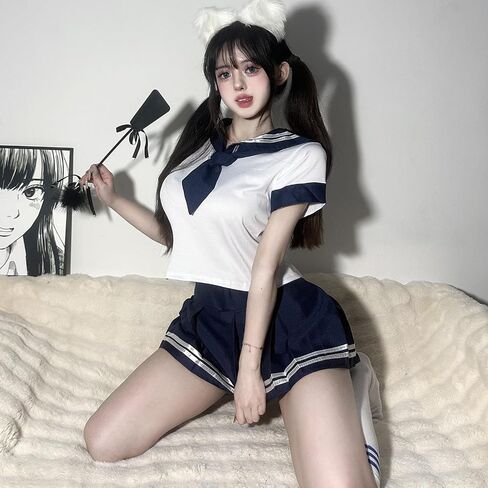 النساء الأنيمي مثير الملابس اليابانية المشجعين للنساء Cosplay Sports Clothing in Saudi Arabia