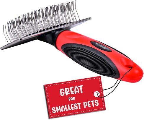 Dog Combs for Grooming Small Dogs - Rotating Teeth 5-in-1 Dematting Comb for Dogs - Doodle Comb for Dogs - Goldendoodle, Maltese, Pomeranian, Poodle and others in Saudi Arabia
