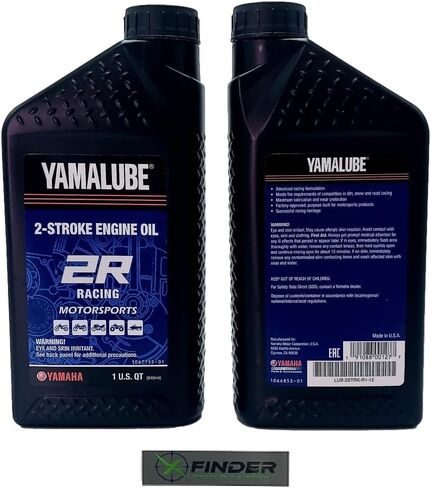 Yamaha LUB-2STRK-R1-24 2R RACE 2-STRK OIL,; LUB2STRKR124 Made by Yamaha in Saudi Arabia