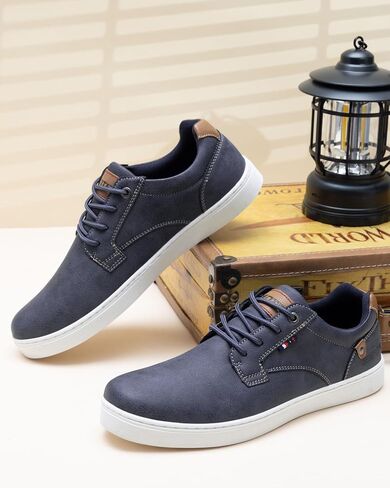 Mens Fashion Sneakers Casual Oxford Shoes for Men Business Walking Dress Male Shoe 8-12US in Saudi Arabia