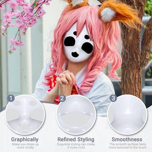 Fursuit Head Base Mask therian Base 3D Printed Diy Anime Cosplay Furry Mask for Furries in Saudi Arabia