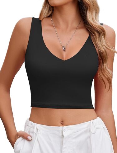 Avidlove المرأة المثيرة محصول محصول الغطس Deep V Devel Neck Out Out Camisoles Slim Fit 2025 Strendy Summer in Kuwait