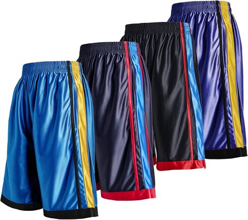 Gary Com 4 Pack Men's Basketball Shorts Gym Workout Athletic Quick Dry Shorts with Deep Pockets and Elastic Waistband in Saudi Arabia
