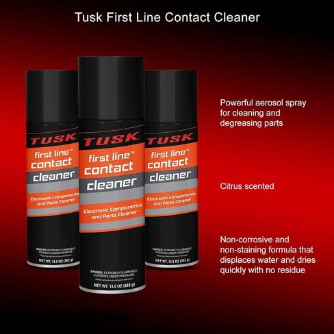 Tusk First Line Contact Cleaner 13.5 Oz. (2) in Saudi Arabia