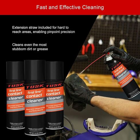 Tusk First Line Contact Cleaner 13.5 Oz. (2) in Saudi Arabia